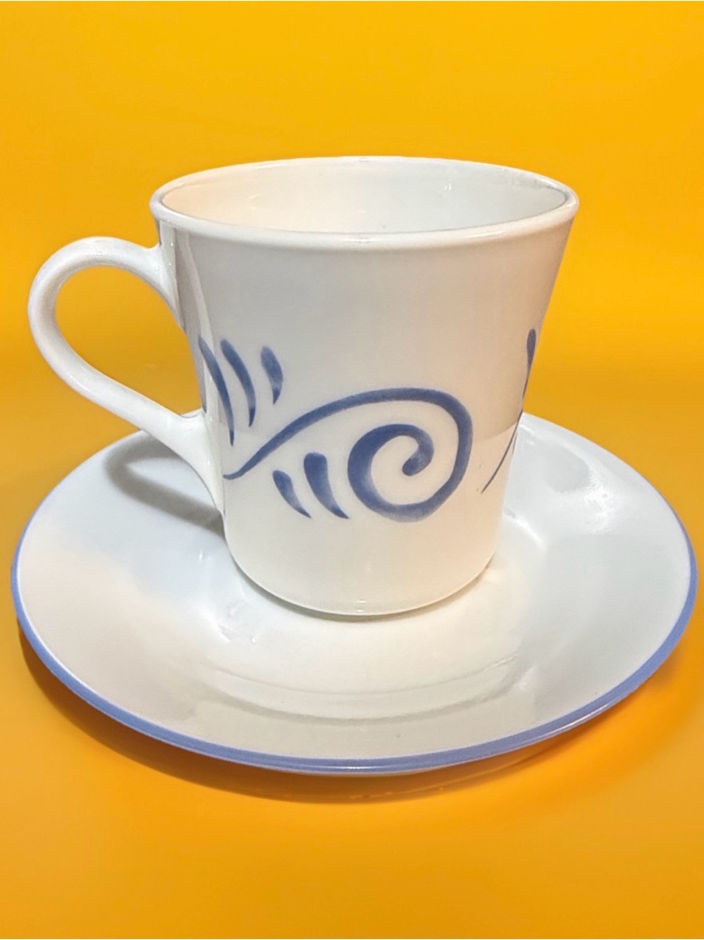 Corelle Oceanview Cup & Saucer EXC Condition